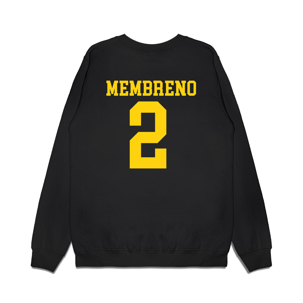 Delaware - NCAA Women's Volleyball : Kristyn Membreno - Premium Crewneck Sweatshirt-1