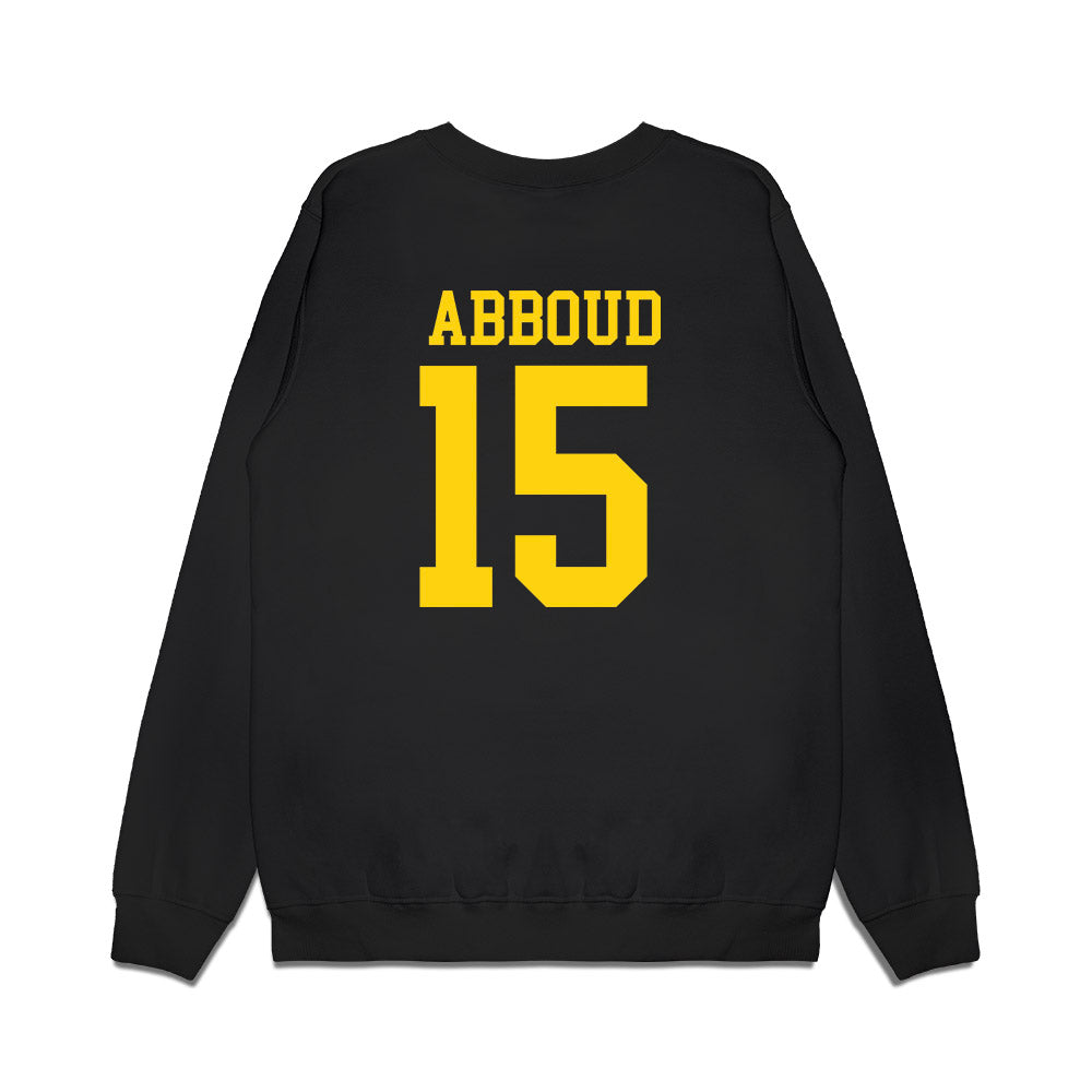 Delaware - NCAA Ice Hockey : Wren Abboud - Premium Crewneck Sweatshirt-1