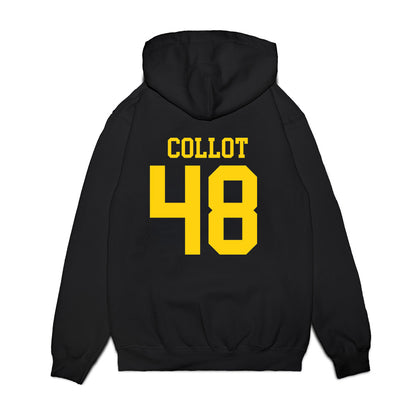 Delaware - NCAA Football : Christian Collot - Premium Hooded Sweatshirt-1