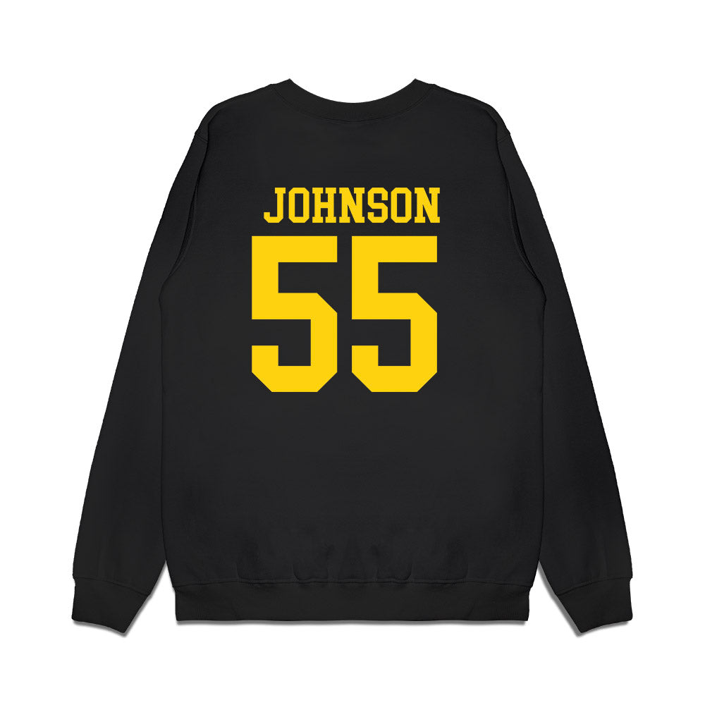 Delaware - NCAA Women's Basketball : Gianna Johnson - Premium Crewneck Sweatshirt-1