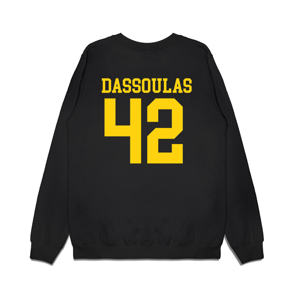 Delaware - NCAA Women's Lacrosse : Ellie Dassoulas - Premium Crewneck Sweatshirt-1
