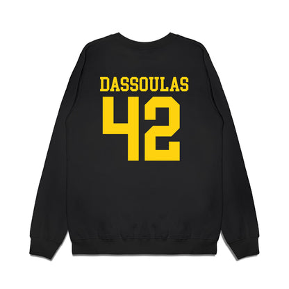 Delaware - NCAA Women's Lacrosse : Ellie Dassoulas - Premium Crewneck Sweatshirt-1