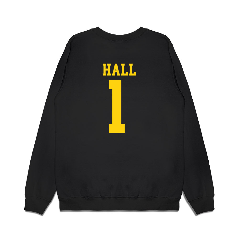 Delaware - NCAA Women's Soccer : Sophia Hall - Premium Crewneck Sweatshirt-1