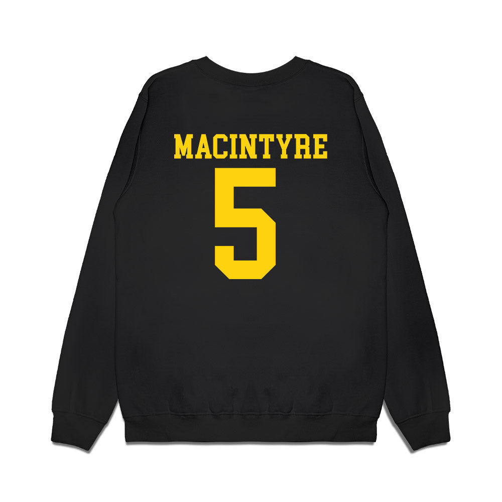 Delaware - NCAA Ice Hockey : Emma MacIntyre - Premium Crewneck Sweatshirt-1