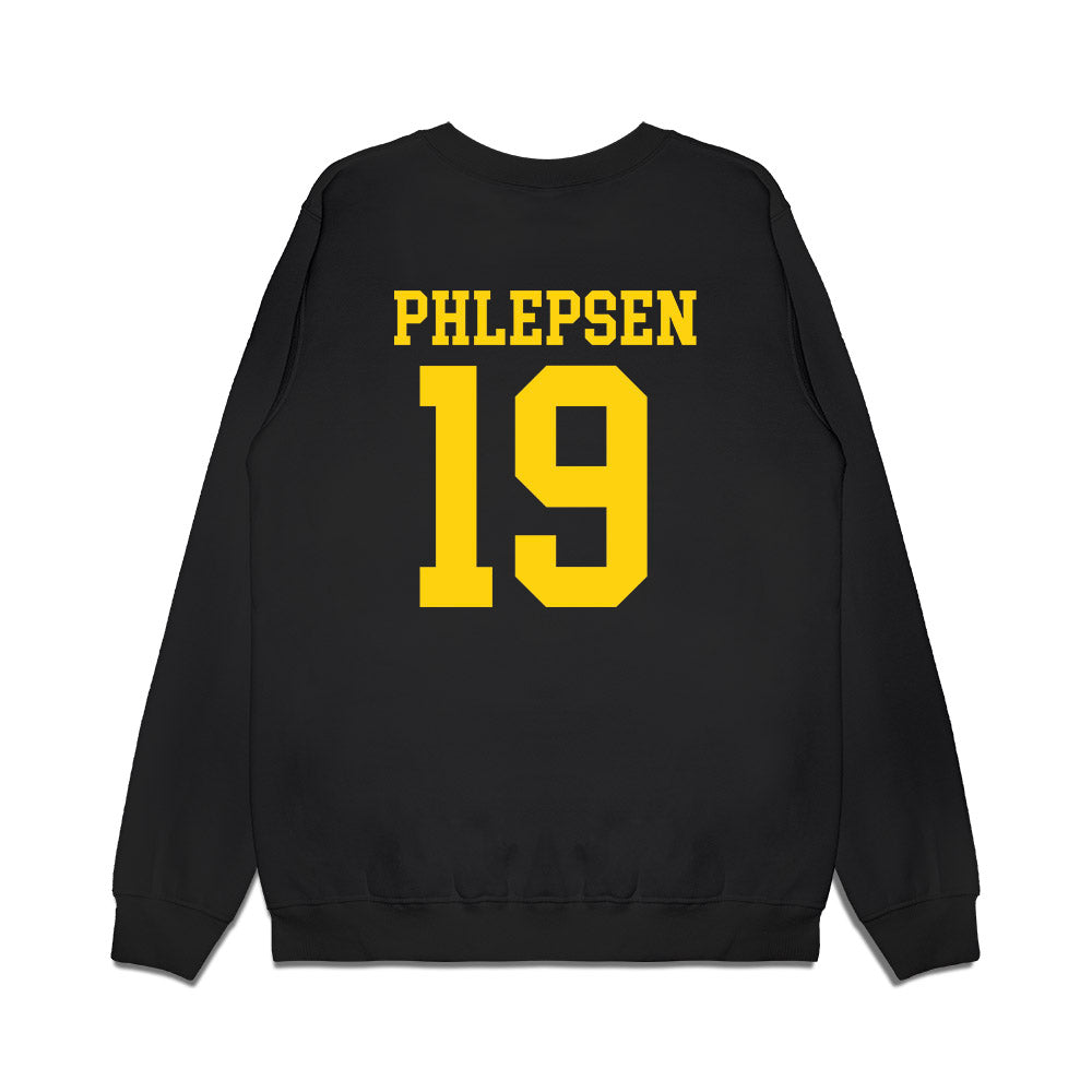 Delaware - NCAA Men's Soccer : Florian Phlepsen - Premium Crewneck Sweatshirt-1