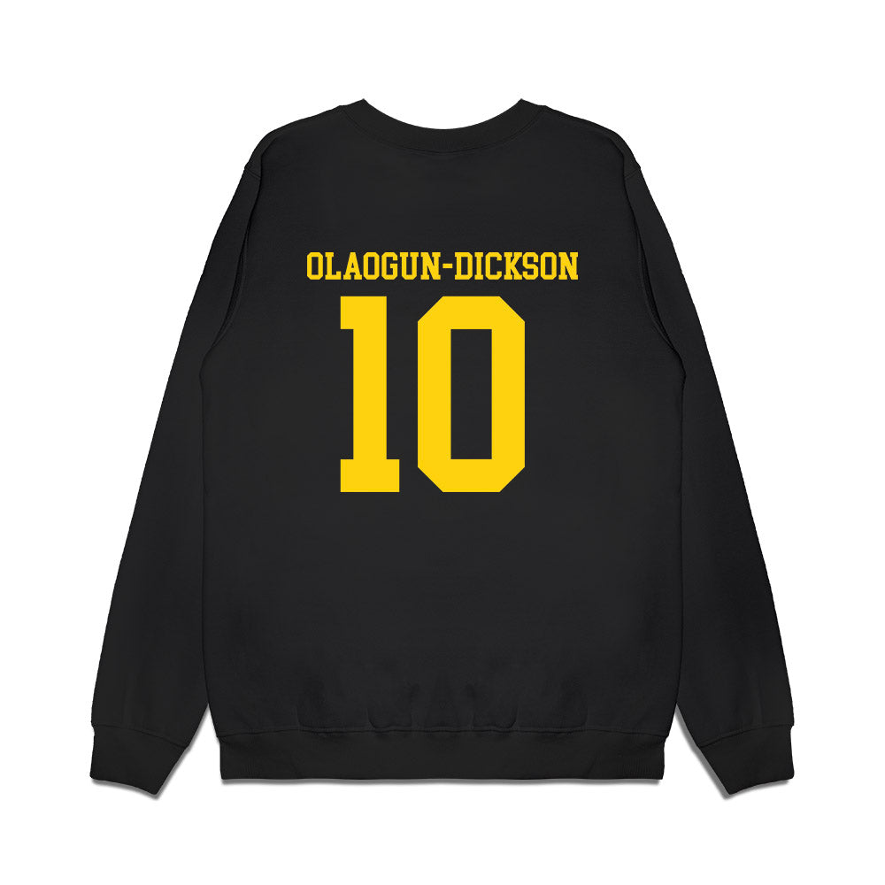 Delaware - NCAA Women's Soccer : Adiat Olaogun-Dickson - Premium Crewneck Sweatshirt-1