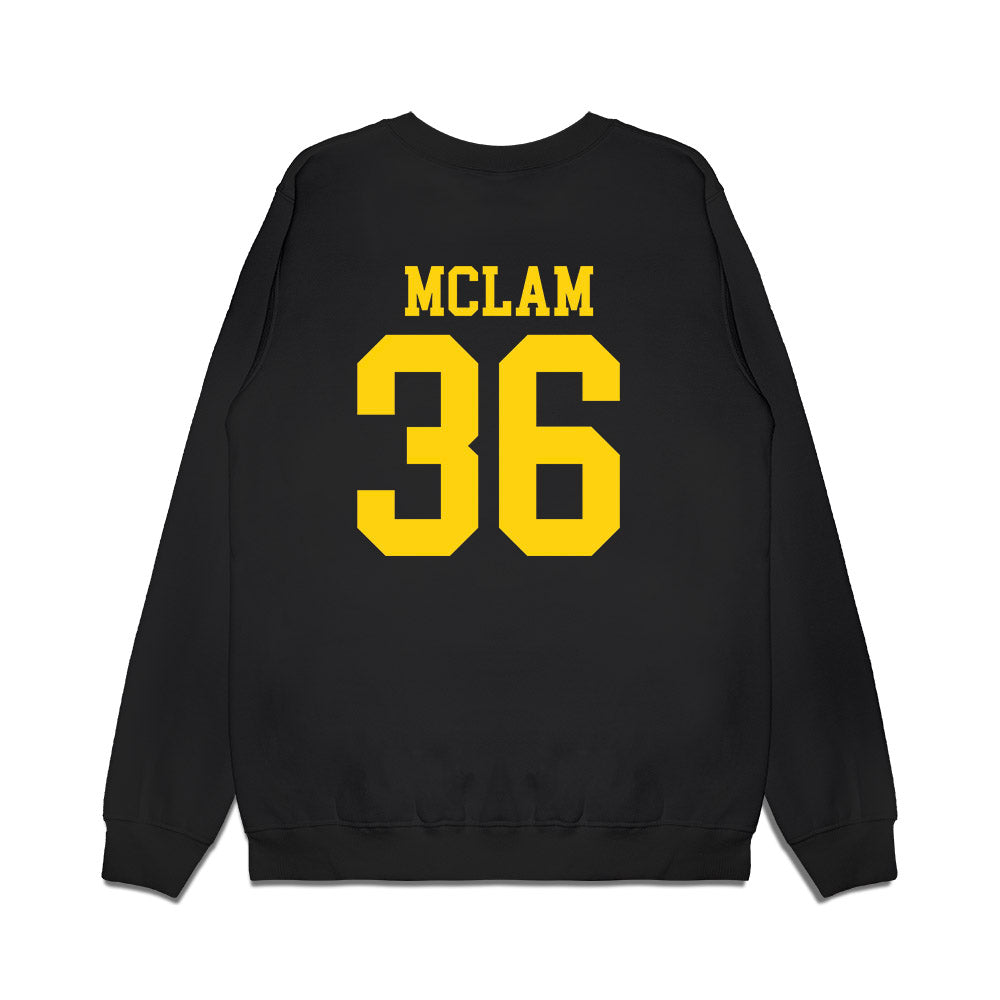 Delaware - NCAA Women's Lacrosse : Emma McLam - Premium Crewneck Sweatshirt-1