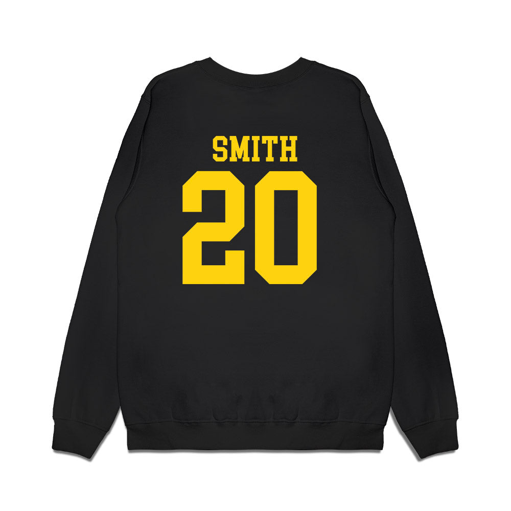 Delaware - NCAA Ice Hockey : Meera Smith - Premium Crewneck Sweatshirt-1