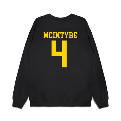 Delaware - NCAA Ice Hockey : Tiana McIntyre - Premium Crewneck Sweatshirt-1