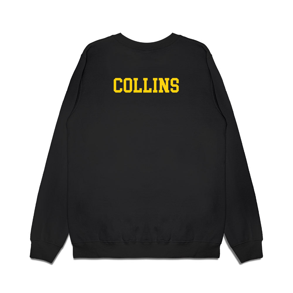Delaware - NCAA Men's Swimming & Diving : Addison Collins - Premium Crewneck Sweatshirt-1