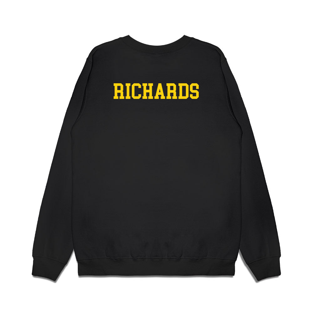 Delaware - NCAA Women's Swimming & Diving : Erin Richards - Premium Crewneck Sweatshirt-1