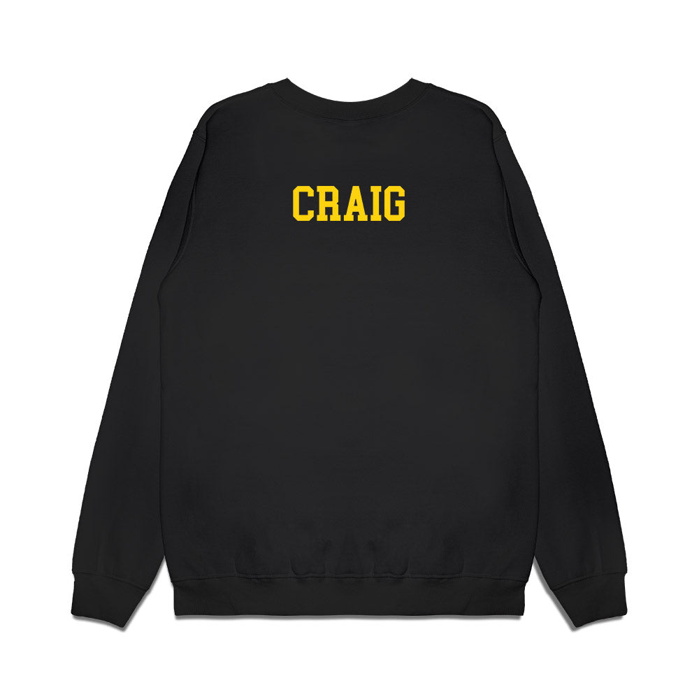 Delaware - NCAA Women's Rowing : Allison Craig - Premium Crewneck Sweatshirt-1