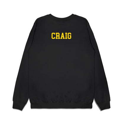 Delaware - NCAA Women's Rowing : Allison Craig - Premium Crewneck Sweatshirt-1