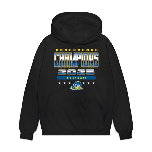 Delaware - NCAA Football : Sky Sholder - Premium Hooded Sweatshirt-0