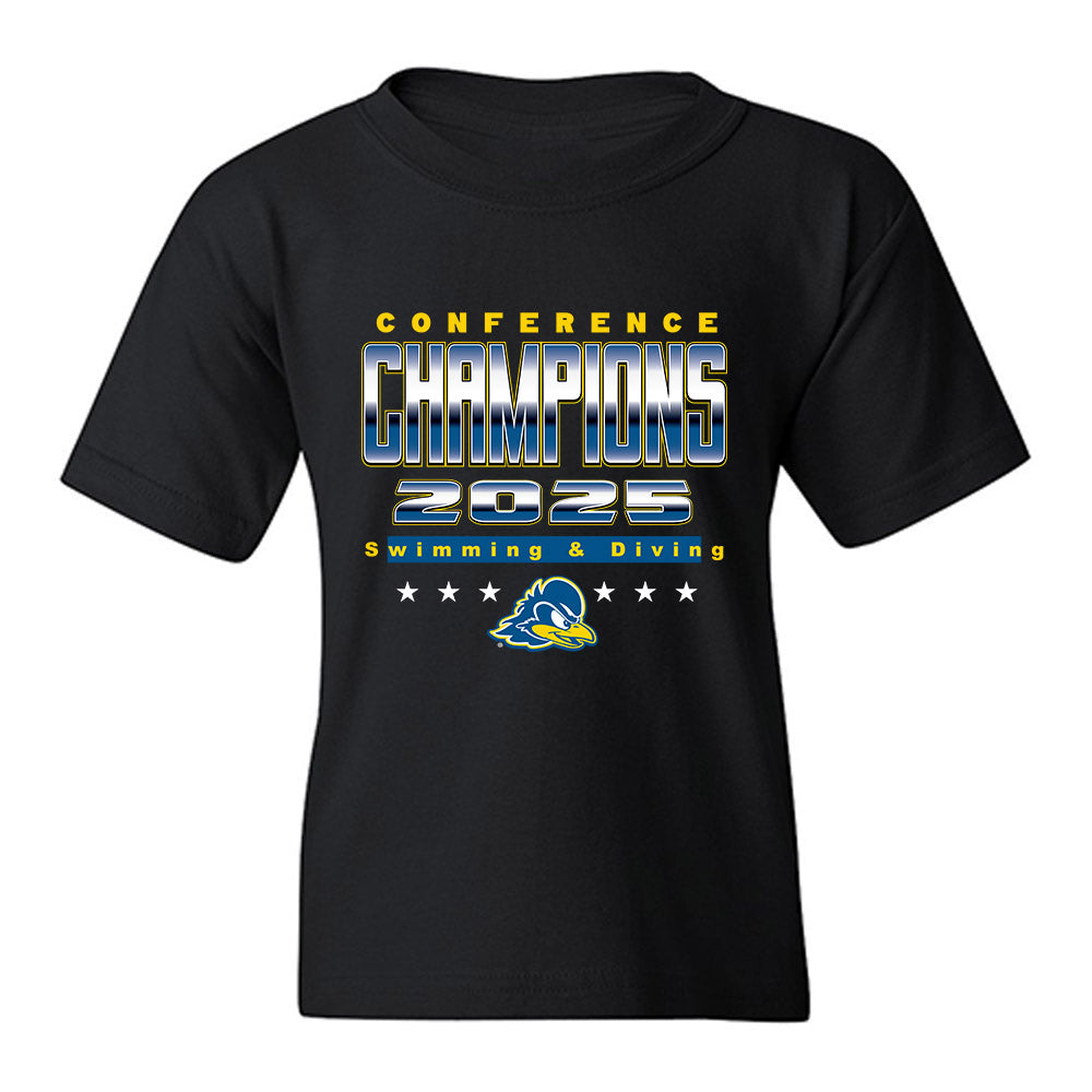 Delaware - NCAA Men's Swimming & Diving : Max Moen - Youth T-Shirt-0