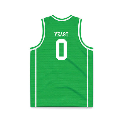 Marshall - NCAA Women's Basketball : timberlynn yeast - Green Basketball Jersey-1