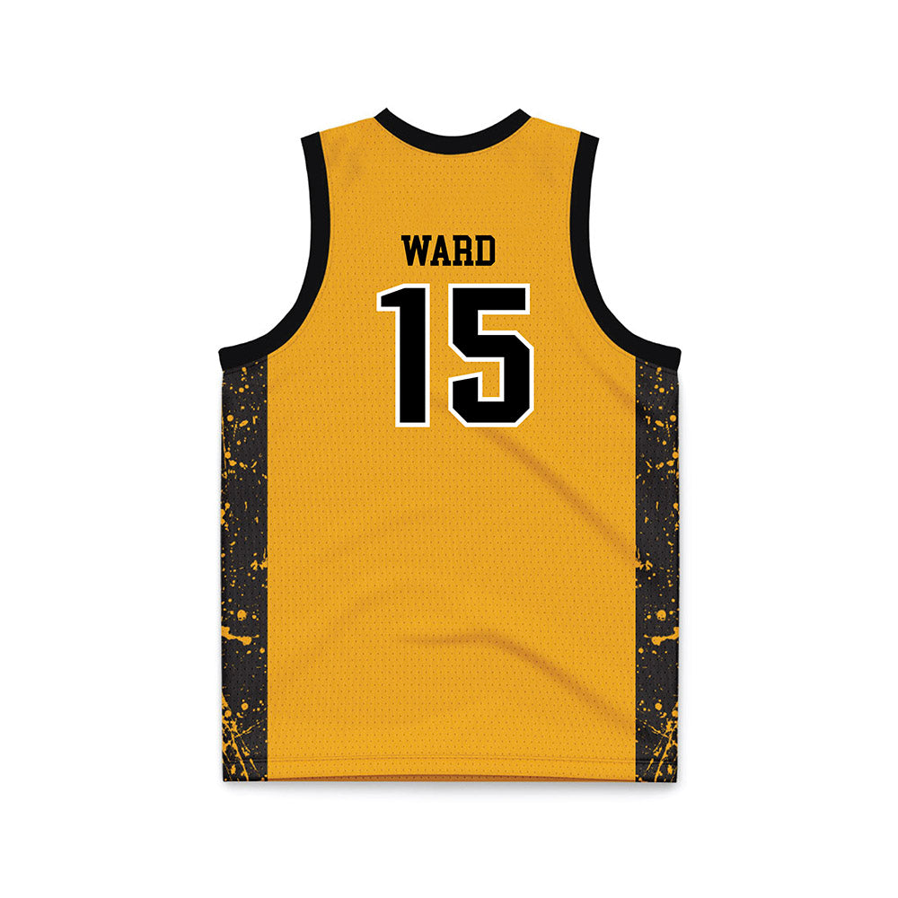 VCU - NCAA Men's Basketball : Tyrell Ward - Gold Basketball Jersey-1
