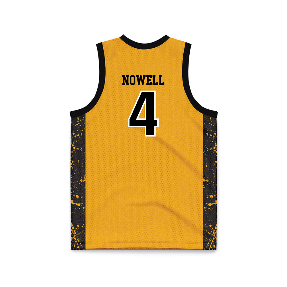 VCU - NCAA Men's Basketball : Ahmad Nowell - Gold Basketball Jersey-1