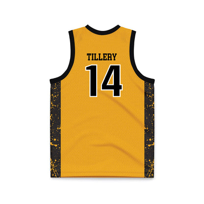 VCU - NCAA Men's Basketball : Jordan Tillery - Gold Basketball Jersey-1