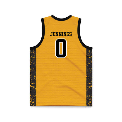VCU - NCAA Men's Basketball : Brandon Jennings - Gold Basketball Jersey-1