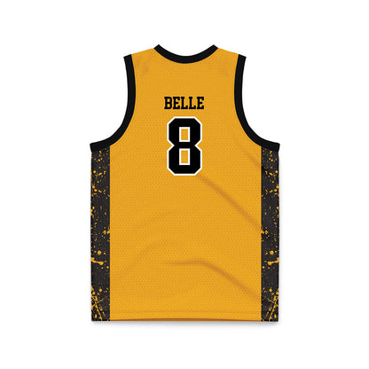 VCU - NCAA Men's Basketball : Michael Belle - Gold Basketball Jersey-1