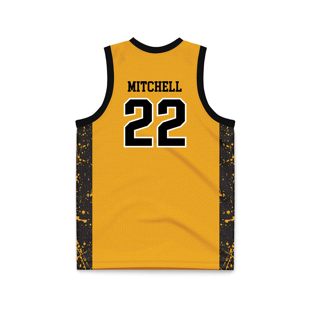 VCU - NCAA Men's Basketball : Keyshawn Mitchell - Gold Basketball Jersey-1
