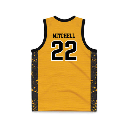 VCU - NCAA Men's Basketball : Keyshawn Mitchell - Gold Basketball Jersey-1