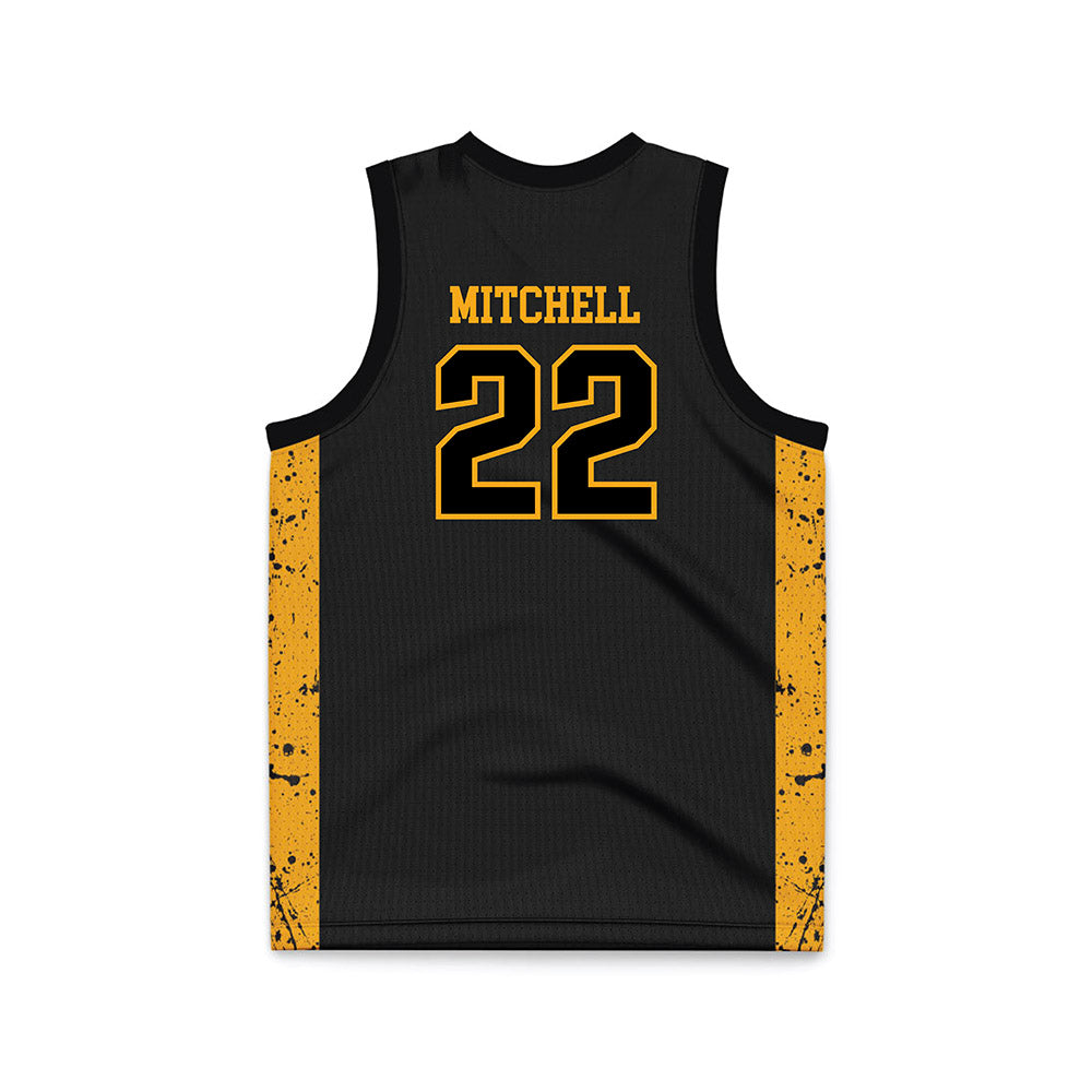 VCU - NCAA Men's Basketball : Keyshawn Mitchell - Black Basketball Jersey-1
