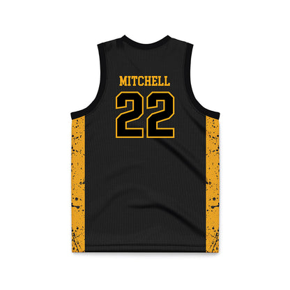 VCU - NCAA Men's Basketball : Keyshawn Mitchell - Black Basketball Jersey-1