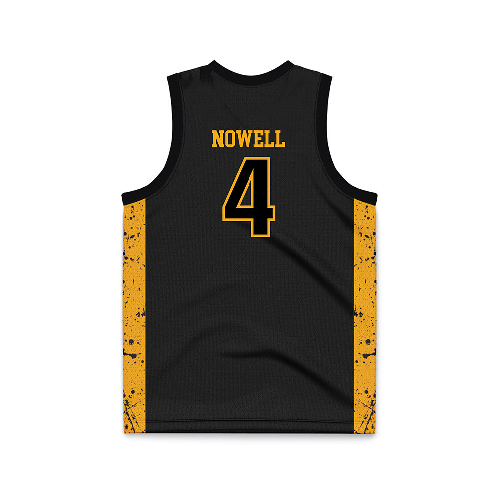 VCU - NCAA Men's Basketball : Ahmad Nowell - Black Basketball Jersey-1