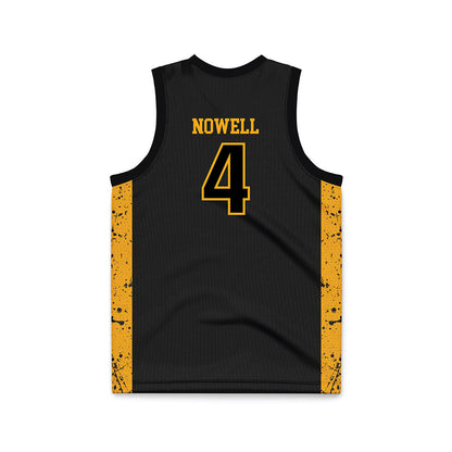 VCU - NCAA Men's Basketball : Ahmad Nowell - Black Basketball Jersey-1