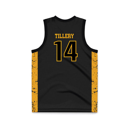 VCU - NCAA Men's Basketball : Jordan Tillery - Black Basketball Jersey-1