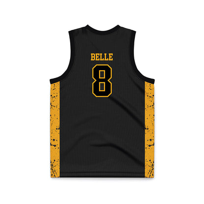 VCU - NCAA Men's Basketball : Michael Belle - Black Basketball Jersey-1