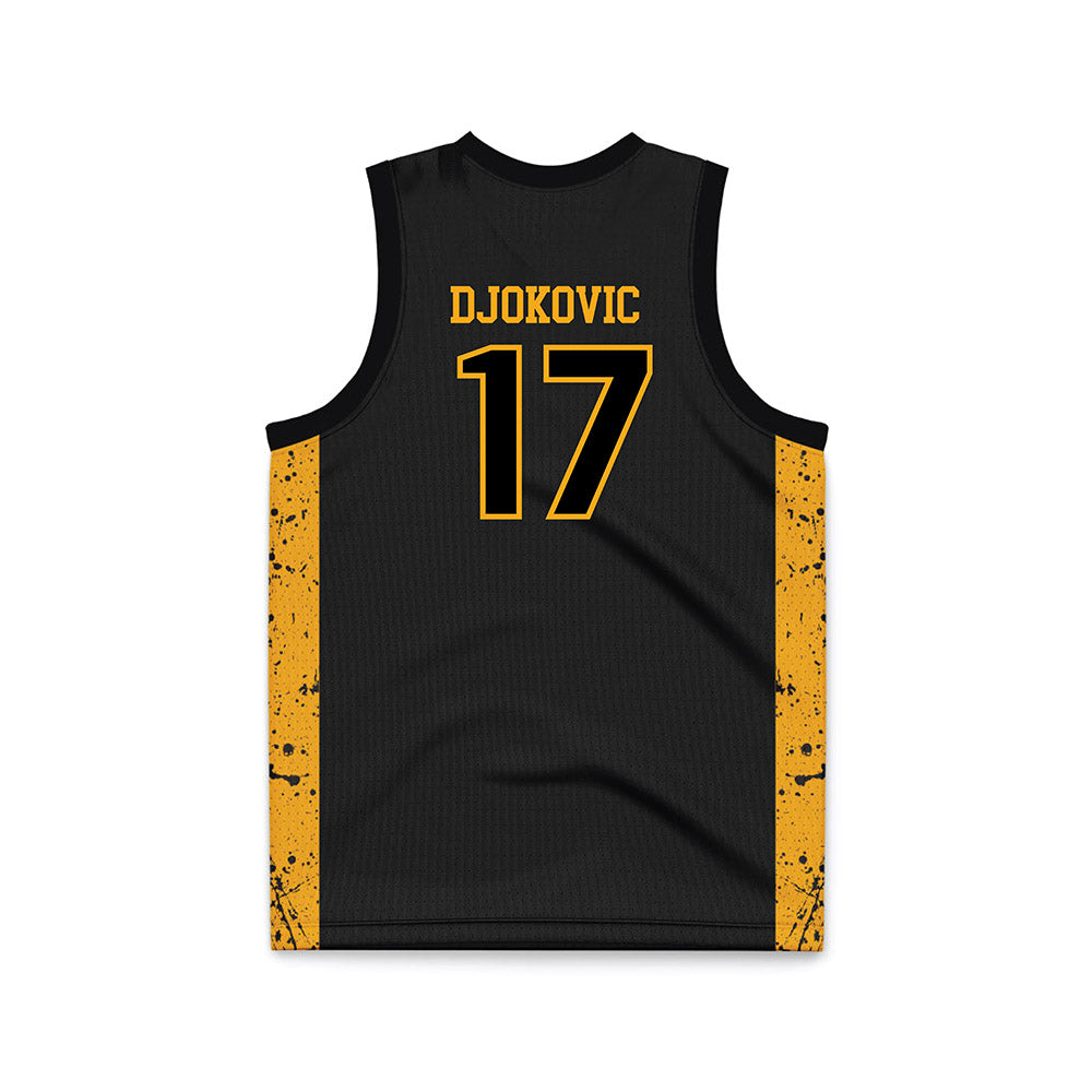 VCU - NCAA Men's Basketball : Lazar Djokovic - Black Basketball Jersey-1