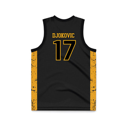 VCU - NCAA Men's Basketball : Lazar Djokovic - Black Basketball Jersey-1