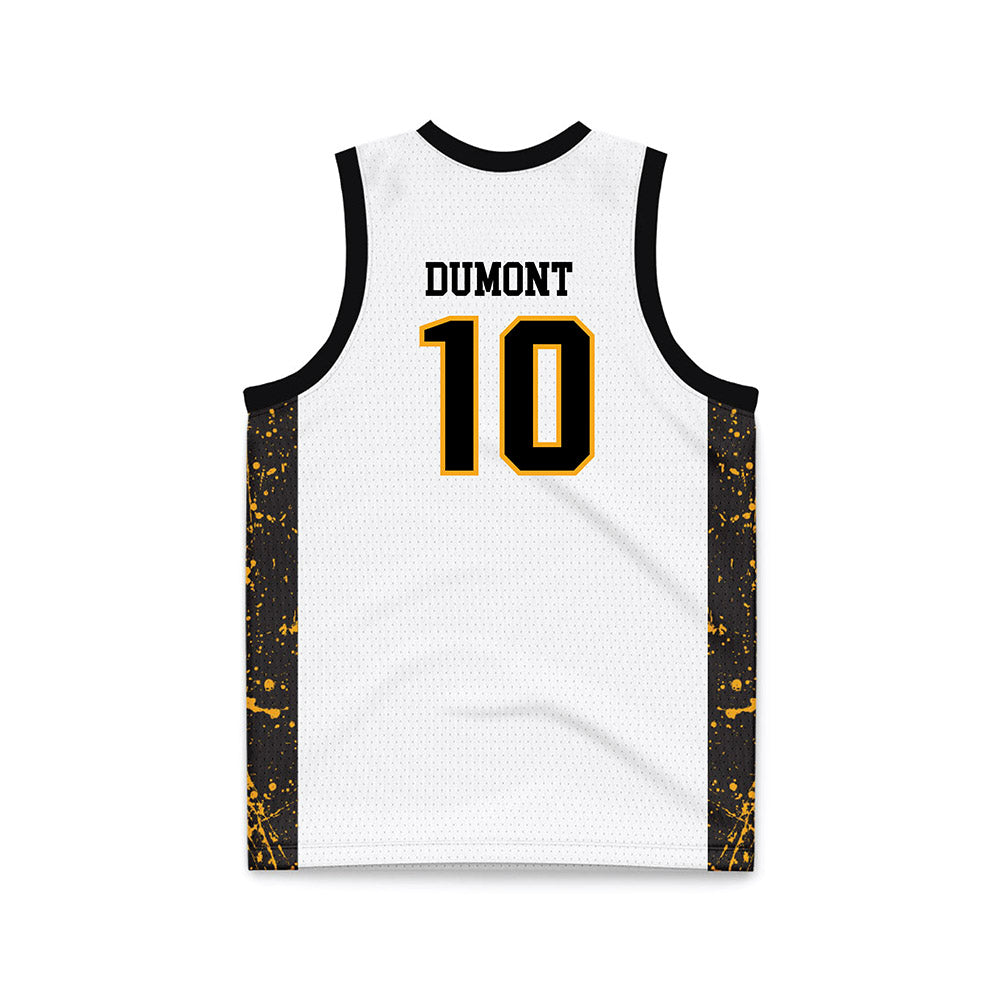 VCU - NCAA Men's Basketball : Jordann Dumont - White Basketball Jersey-1