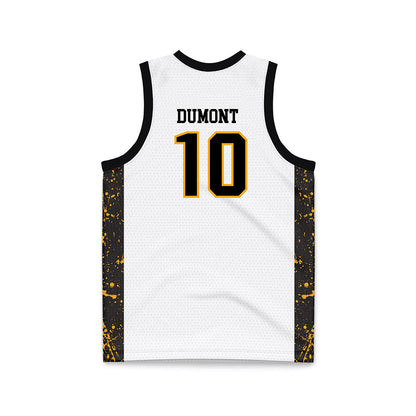 VCU - NCAA Men's Basketball : Jordann Dumont - White Basketball Jersey-1