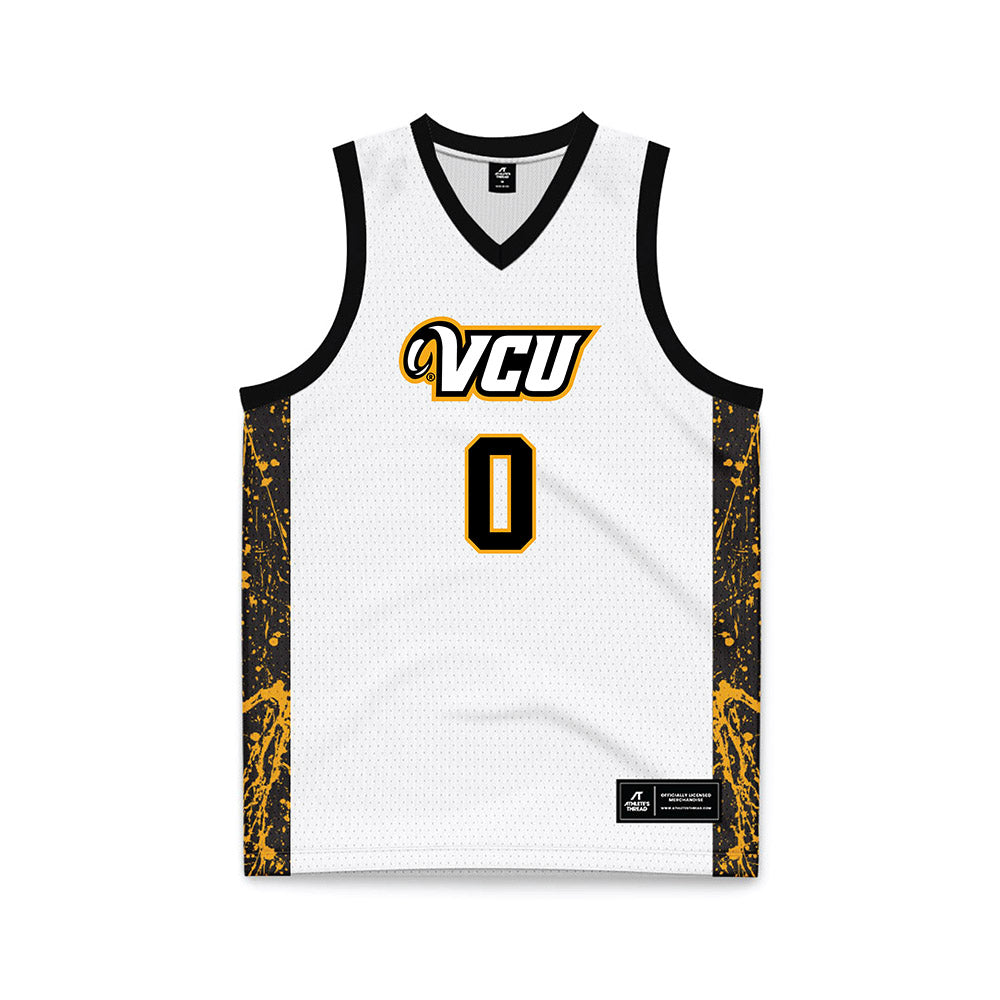 VCU - NCAA Men's Basketball : Brandon Jennings - White Basketball Jersey-0