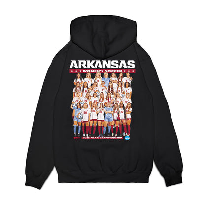 Arkansas - NCAA Women's Soccer : Team Collage Premium Hooded Sweatshirt-1