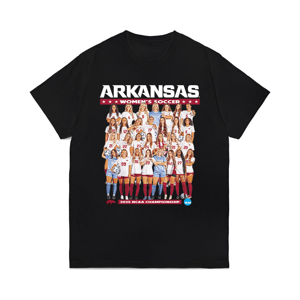 Arkansas - NCAA Women's Soccer : Team Collage Comfort Colors T-Shirt-0