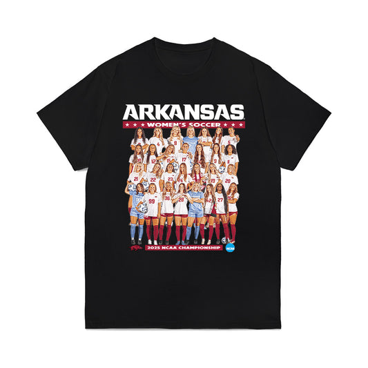 Arkansas - NCAA Women's Soccer : Team Collage Comfort Colors T-Shirt-0
