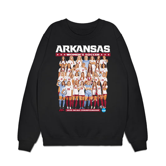 Arkansas - NCAA Women's Soccer : Team Collage Premium Crewneck Sweatshirt-0