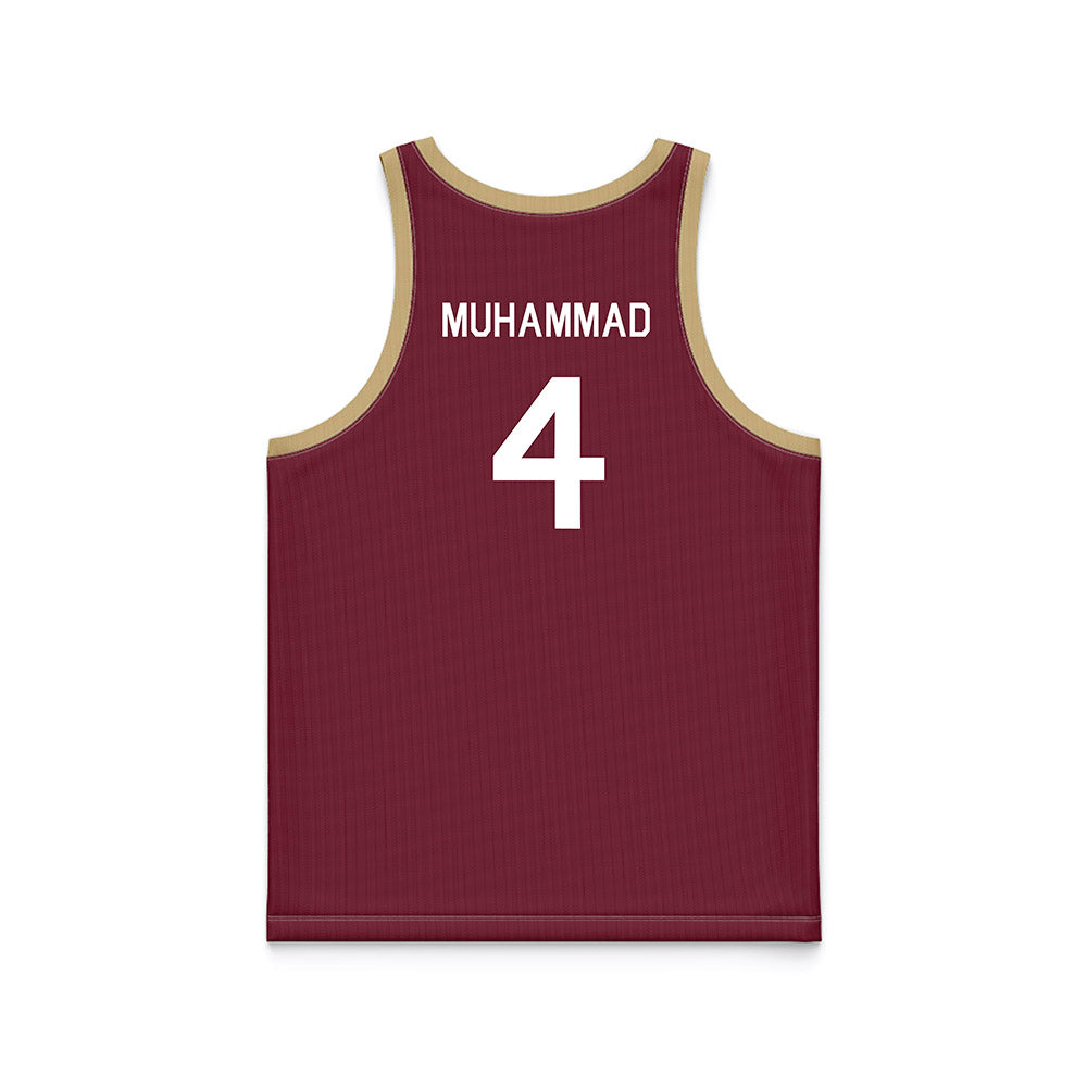 FSU - NCAA Men's Basketball : Shahid Muhammad - Hardwood Reissue Basketball Jersey-1