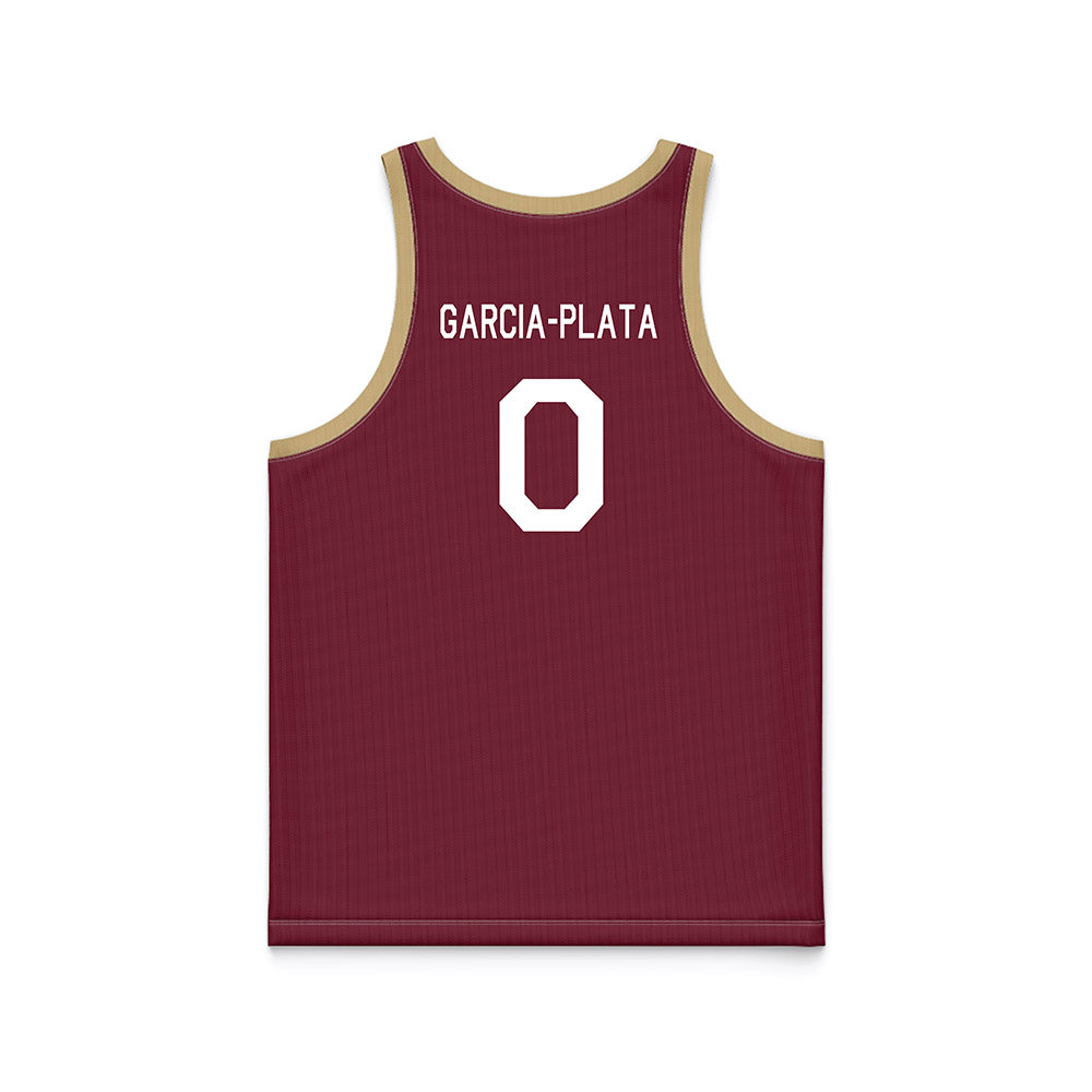 FSU - NCAA Men's Basketball : Maximo Garcia-Plata - Hardwood Reissue Basketball Jersey-1