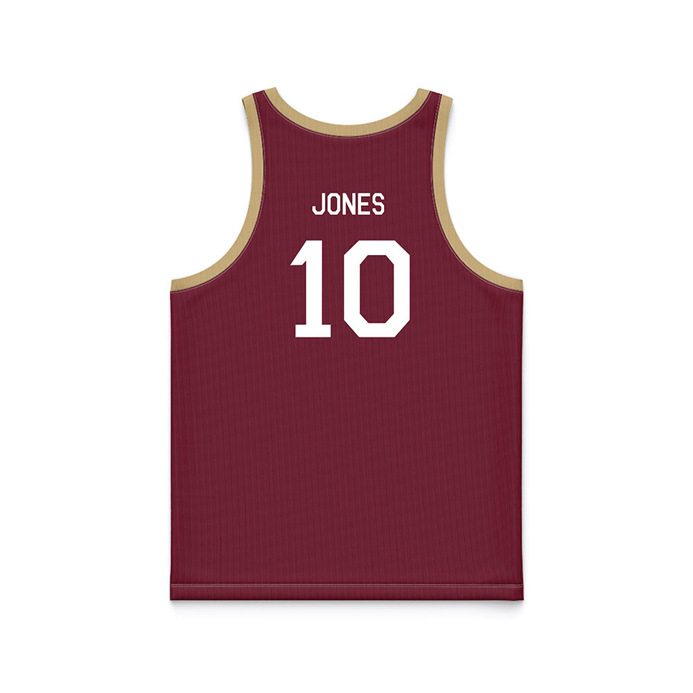 FSU - NCAA Men's Basketball : Lajae Jones - Hardwood Reissue Basketball Jersey-1