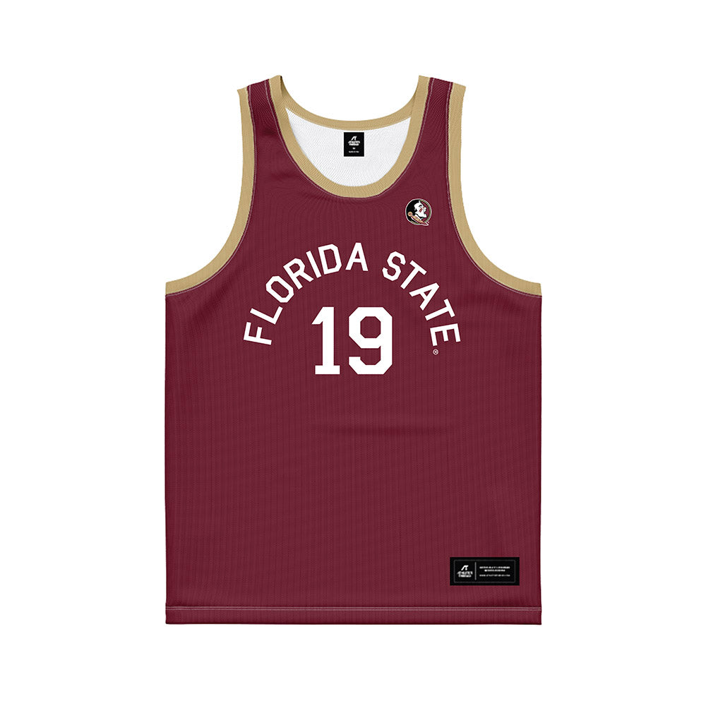 FSU - NCAA Men's Basketball : alfred swinton - Hardwood Reissue Basketball Jersey-0