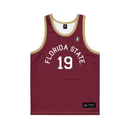 FSU - NCAA Men's Basketball : alfred swinton - Hardwood Reissue Basketball Jersey-0