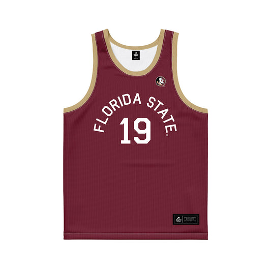 FSU - NCAA Men's Basketball : alfred swinton - Hardwood Reissue Basketball Jersey-0