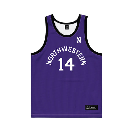 Northwestern - NCAA Women's Basketball : Sammy White - Hardwood Reissue Basketball Jersey-0