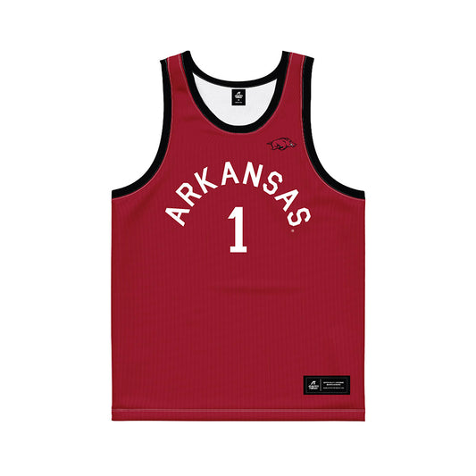 Arkansas - NCAA Men's Basketball : Meleek Thomas - Hardwood Reissue Basketball Jersey-0